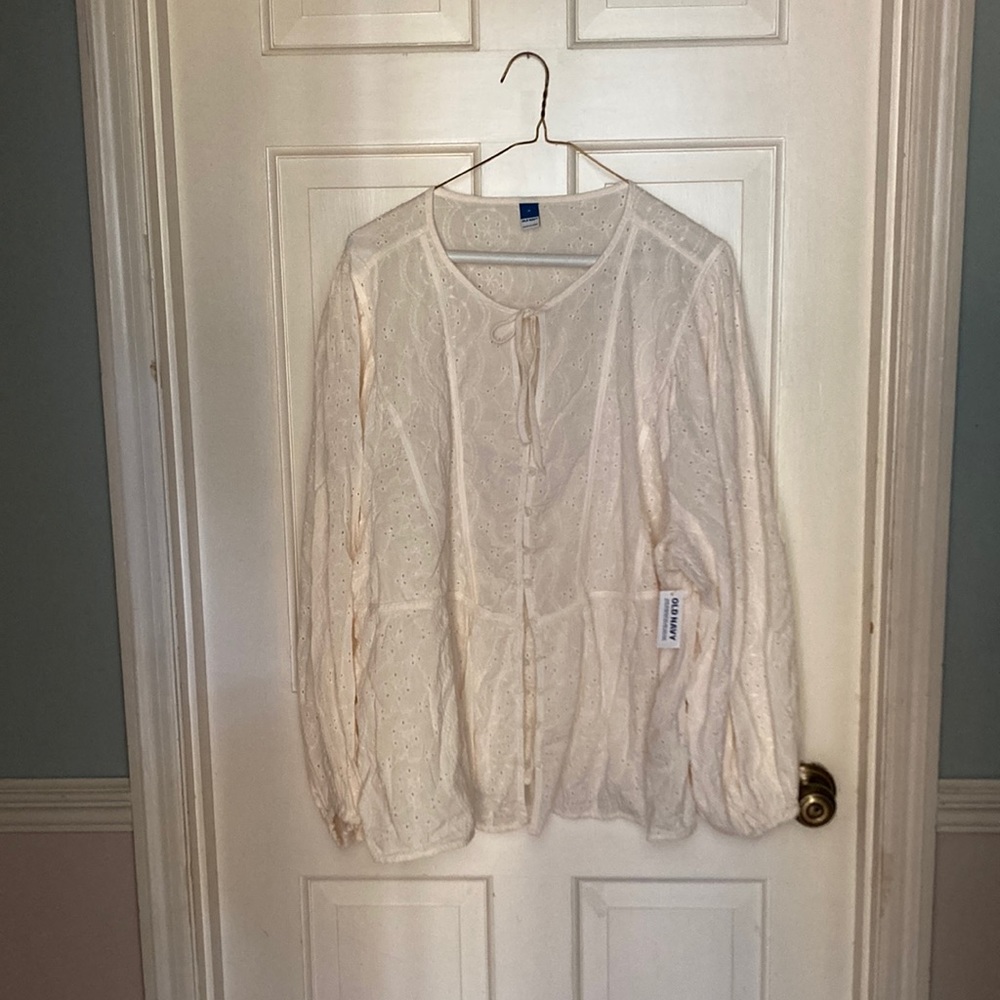 NWT white blouse